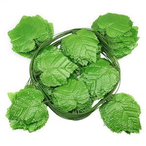 假花藤条仿真树叶子管道缠绕绿藤蔓葡萄叶吊顶装饰屋顶绿植物绿叶