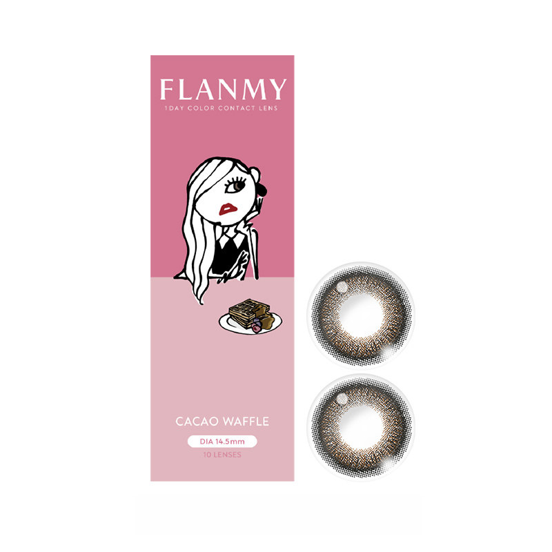 【官方正品】T-Garden FLANMY美瞳日抛10片装狗狗眼隐形眼镜
