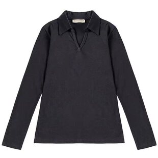 2026年新款夏带领女士polo衫女短袖女装有领体恤上衣翻领休闲t恤