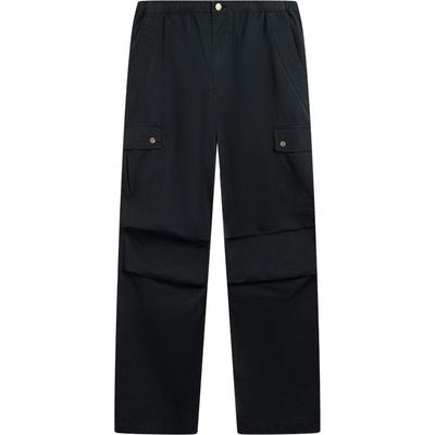 李宁宽松男刺绣休闲休闲长裤