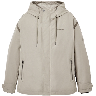 [商场爆款]杰克琼斯男装冬季可拆卸内胆连帽羽绒服外套225423005