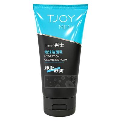 丁家宜男士护肤品补水泡沫洁面乳