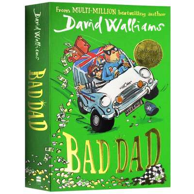 坏爸爸英文原版 Bad Dad 大卫少年幽默小说系列10 罗尔德达尔继承人David Walliams 英文版 进口英语书 可搭MrStink臭臭先生