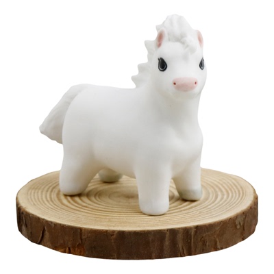 陶瓷可爱小马办公室桌面摆设礼物