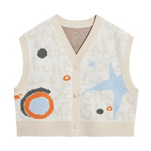 Mitti【商场同款】童装春秋宝宝上衣毛衫开衫女童儿童