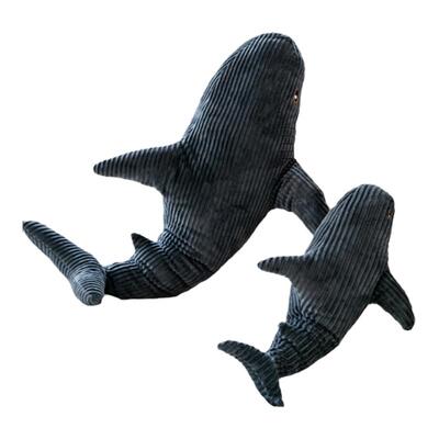 妙HOME鲨鱼3D超绒棉抱枕靠垫