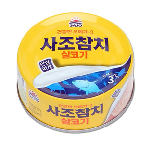 韩国进口思潮金枪鱼罐头原味泡菜辣椒蔬菜烤肉寿司饭团沙拉食材