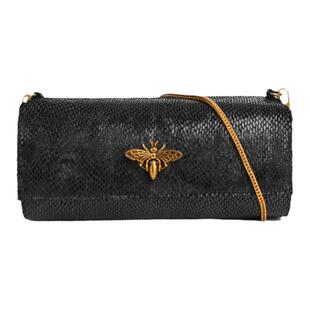 YesMyLord黑丝绒蜜蜂化妆包多功能收纳链条包旅行原创设计小众ins