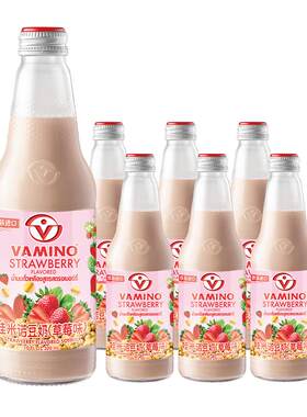 哇米诺泰国70年草莓豆奶非转基因