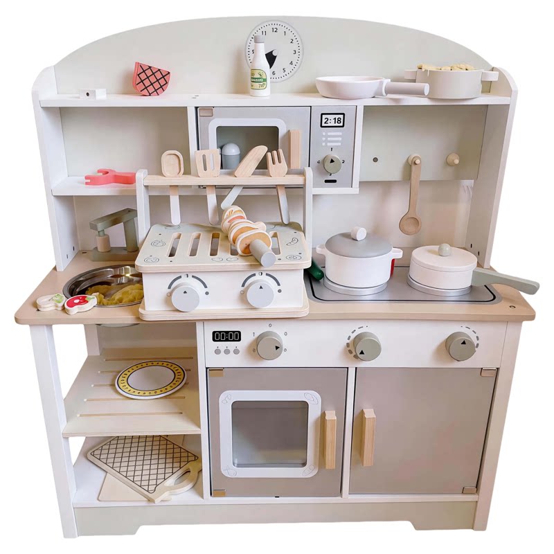 男女童仿真木质玩具做饭玩具