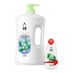 六神劲凉酷爽沐浴露1.5L实惠装