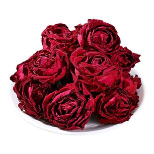 农科院云南墨红玫瑰精选整颗大朵冻干玫瑰花新花冠茶送礼玫瑰花茶