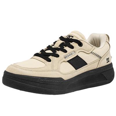 DCSHOES KAGA 男鞋夏透气休闲鞋2026新款厚底运动鞋复古真皮鞋子