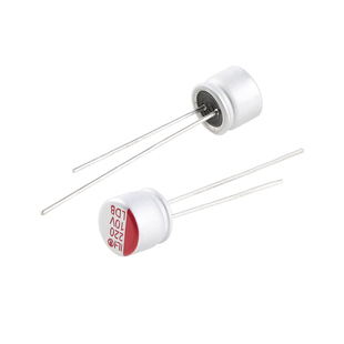 【优信电子】直插固态电解电容 220uF 10V 6.3*5mm 固态电容器