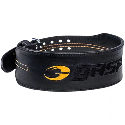 GASP Training Belt盖世璞大重量健身深蹲硬拉训练牛皮腰带正品