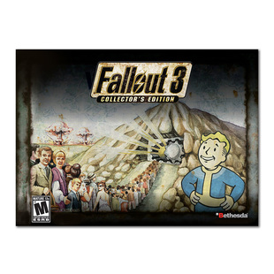 辐射3海报游戏周边装饰画Fallout避难所小子挂画科幻废土风墙贴