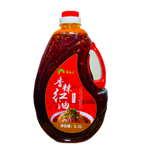 鸳鸯红无渣香辣红油2.5L香辣无渣