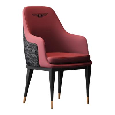 极简餐椅家用2025新款高级餐厅靠背椅子茶桌主人椅轻奢宾利餐桌椅