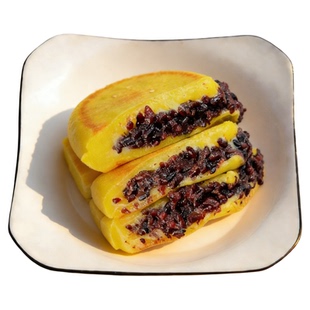 山东手工黏黏馍王家黏黏馍粘糕黏黏馍黄米面年糕粘粘馍馅饼馍馍新