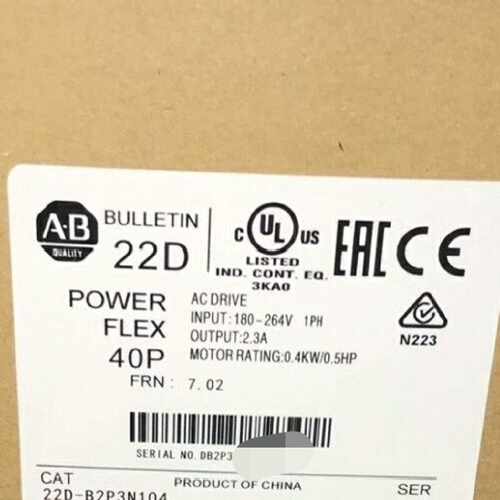 议价22D-B2p3n104 Frequency Converter Original Stock Direct S