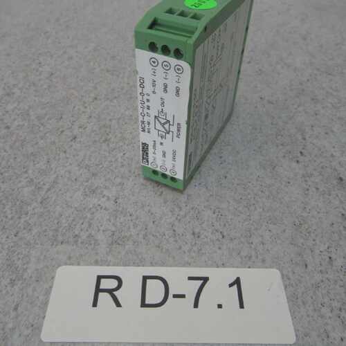 Phoenix Contact MCR-C-I/U-0-DCI Isolation Amplifier 2786160
