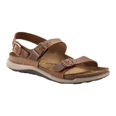 BIRKENSTOCK勃肯涂油皮系踝凉鞋