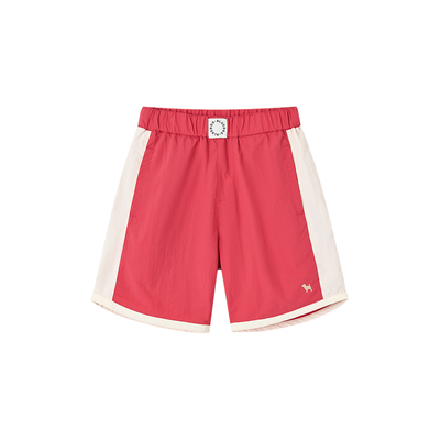 BLUEDOG蓝狗新款经典拼接短裤男童舒适柔软儿童夏日童装