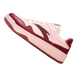 安踏街顽3板鞋男鞋2026新款厚底红色国潮新年本命年皮面运动鞋男