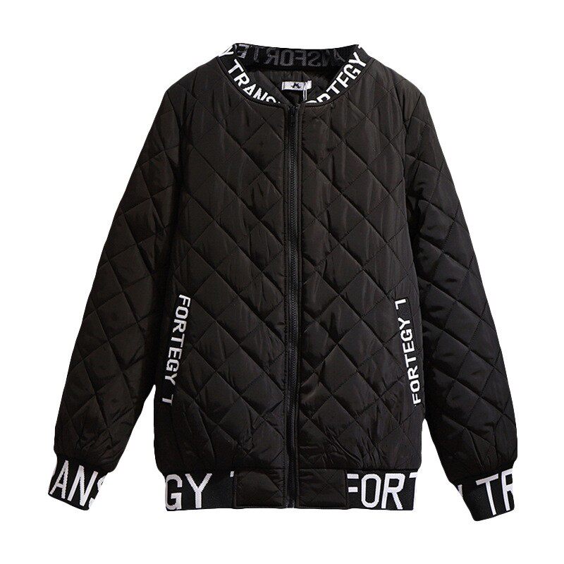特大码棉服女秋冬新款胖mm