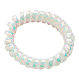 人鱼姬电话线发圈发绳少女小号极细韩版网红橡皮筋透明扎头发头绳