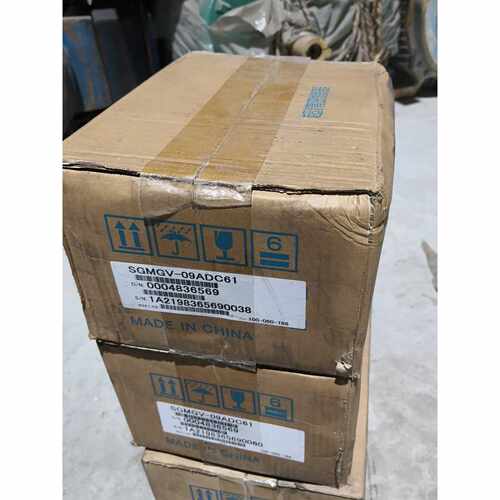 议价可维修SGMGV09ADC61安川伺服电机0.85kw全新未使用共两台标价