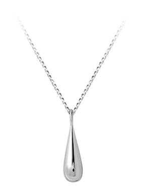 SundyHoney诗意水滴项链S925银