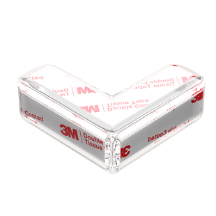 防撞护角桌角窗户硅胶透明防撞角无痕3M背胶强粘不脱落硅胶防撞角加厚气囊直角90度角防磕碰保护套