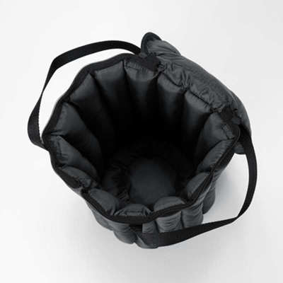 饭盒保温袋夹棉加厚防水学生带饭手提包圆形保暖套饭盒保温桶袋子