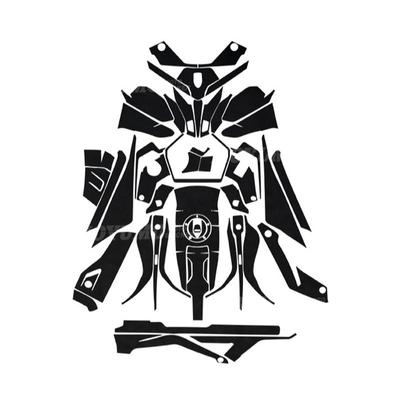 无极DS525X车身装甲贴油箱保护膜