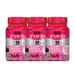 悠哈味觉糖进口UHA含铁营养软糖葡萄味孕妇好气色60粒*2