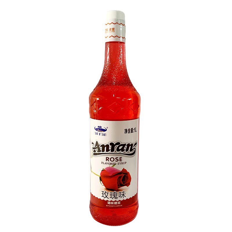 玫瑰糖浆安然鸡尾酒咖啡茶饮原料