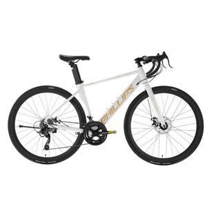 菲利普公路自行车入门级飞利浦成人变速青少年学生女款破风赛车男