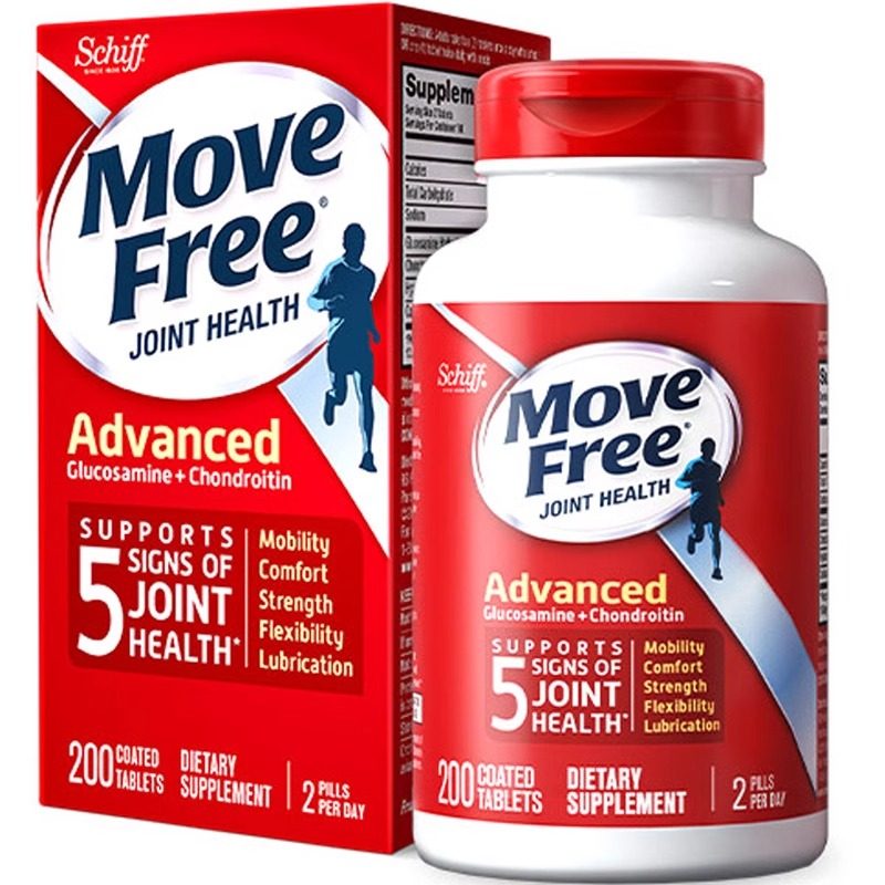 美国Move Free益节维骨力氨糖健康关节绿瓶软骨素红瓶关节灵蓝瓶
