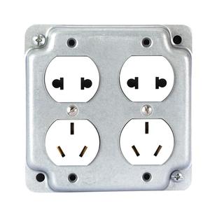 Berklin工业风插座开关复古五孔明装暗装水泥叙利亚风USB二三插