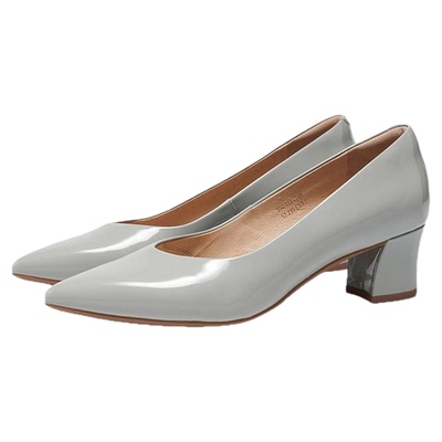 星期六糯米糍系列复古浅口粗跟单鞋女通勤高跟鞋小皮鞋SSD3111549