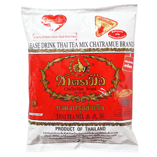 泰国进口thai tea mix泰式奶茶店原料原材料手标红茶粉奶茶饮400g