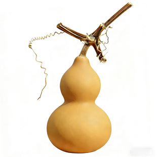 天然葫芦文玩手捻绕指小葫芦带龙头胖墩摆件精品手把件迷你小葫芦