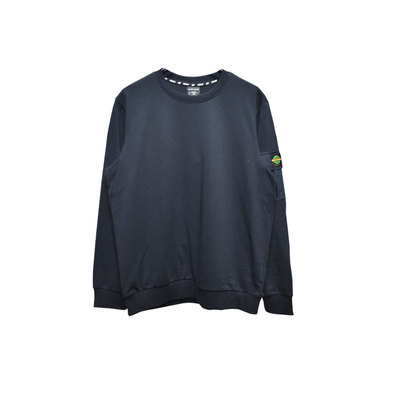 Skechers/斯凯奇25年冬季男子休闲简约圆领针织套头卫衣P425M155