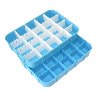 医院发药盘口服药摆药盒护士发药托盘分隔式收纳盒25格30格6s管理