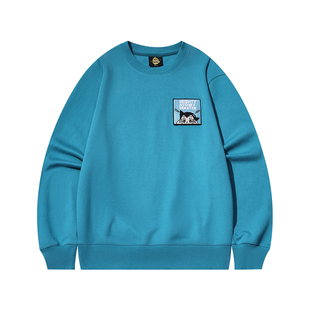 【铁臂阿童木联名】BEASTER撞色魔术贴卫衣男女390g重磅宽松上衣