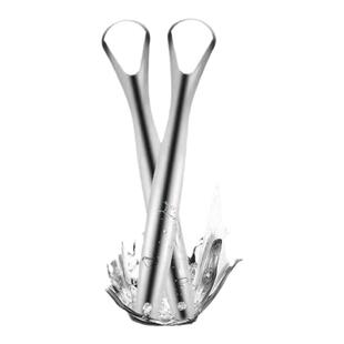 不锈钢刮舌器舌苔刷除口臭神器成人清洁舌苔器口腔清洁工具刮舌板