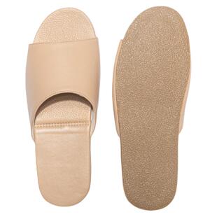 夏季皮拖鞋女士室内办公室静音高端羊皮真皮家居家用男木地板四季