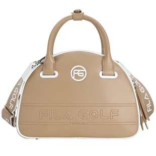 FILA 斐乐官方女包提包2025夏新款高尔夫运动波士顿包斜挎手提包