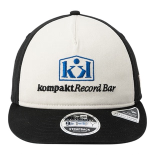 韩国代购NEWERA X KOMPAKT RECORD BAR纽亦华联名RC950棒球帽拼色